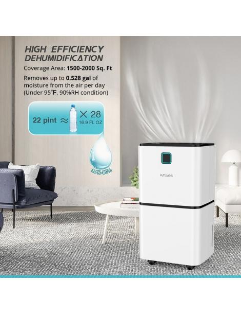 LUKO OL12-BD023F Deumidificatore Portatile Capacità Di Deumidificazione 12L