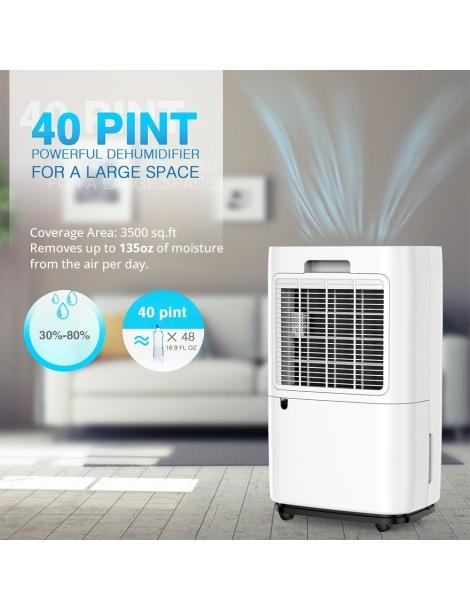 Luko Ol20-d025c Deumidificatore Portatile Capacità Di Deumidificazione 20l Timer 24 Ore Bassa Rumorosità - Bianco