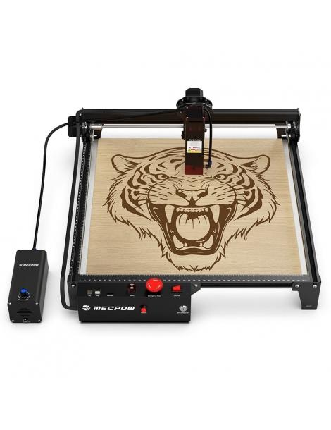 Mecpow X3 Pro 10W Incisore Laser+H44 440*440mm Engraving Honeycomb Working Table+FC1 Laser Engraver Enclosure Kit