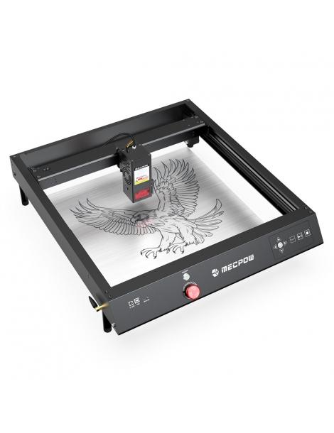 Mecpow X4 Incisore Laser Da 22W Con Air Assist Integrato Area Di Incisione Di 400 X 410 Mm Spot Laser Da 0 08 Mm X 0 1 Xmm