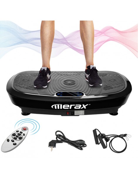 Merax Pedana Vibrante Con Oscillazione 3D E Speaker Bluetooth - Nero