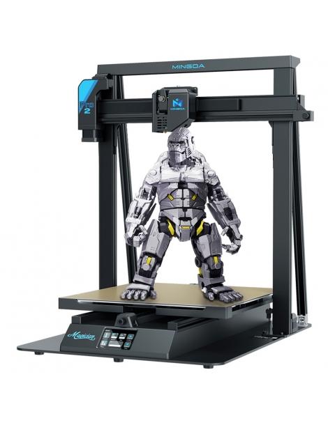 MINGDA Magician Pro2 Stampante 3D Livellamento Automatico Intelligente Estrusione Diretta A Doppio Ingranaggio