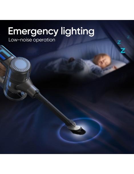 MOOSOO TD1-Mate Aspirapolvere Senza Fili Aspirazione 33kPa Autonomia 45min - Grigio