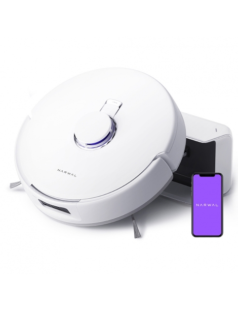 Narwal Freo X Plus Robot Aspirapolvere Aspirazione 7800Pa Spazzola Antigroviglio 7 Settimane Di Polvere Immagazzinata