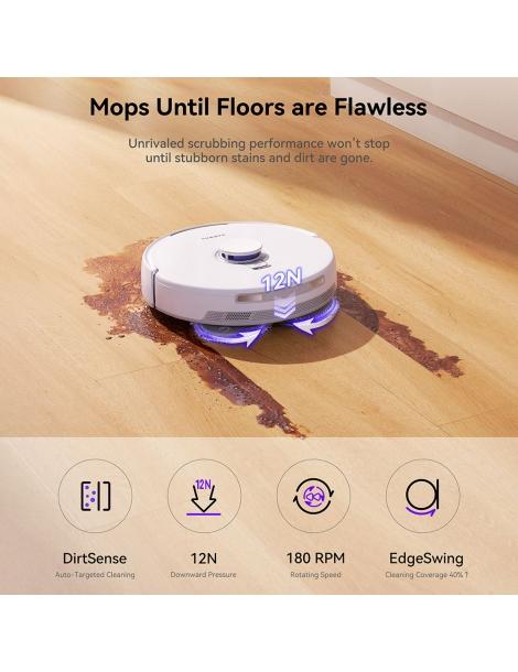 Narwal Freo X Ultra Aspirapolvere Robot Aspirazione 8200Pa Autonomia 210min Navigazione Tri-Laser