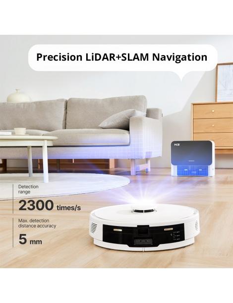 Neakasa NoMo N3 4000Pa Robot Aspirapolvere Con Stazione Di Auto-svuotamento Navigazione LDS + SLAM