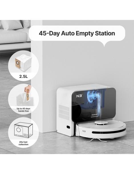 Neakasa NoMo N3 4000Pa Robot Aspirapolvere Con Stazione Di Auto-svuotamento Navigazione LDS + SLAM