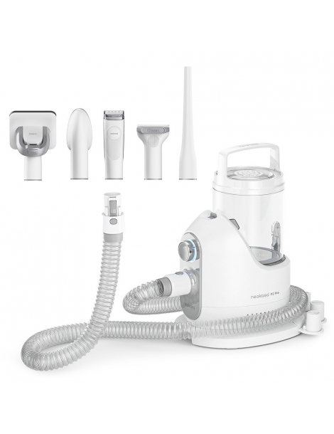 Neakasa P2 Pro Tagliacapelli Per Cani Con Aspirapolvere-Grigio Bianco