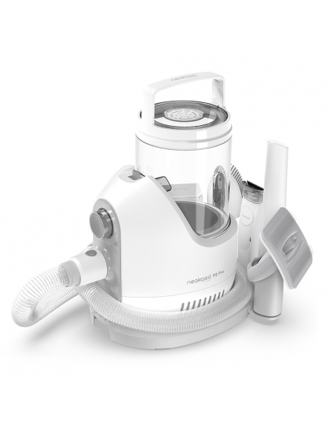 Neakasa P2 Pro Tagliacapelli Per Cani Con Aspirapolvere-Grigio Bianco