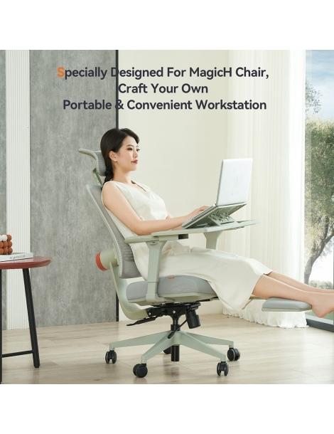 NEWTRAL LAPD Scrivania Staccabile Per Sedia Ergonomica MagicH-BP/MagicH-BPro - Grigio