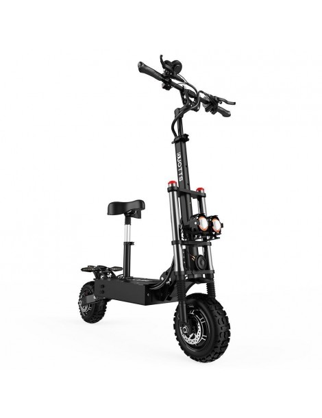 OOTD D88 Scooter Elettrico Pieghevole Con Pneumatici Off-Road Da 11 Pollici - Doppio Motore 2800W*2 E Batteria 60V 38Ah