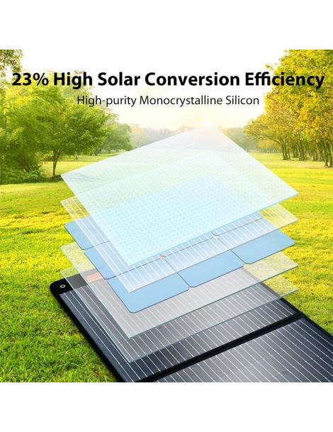 Oscal PM200 200W Pannello Solare Pieghevole Cavalletto Regolabile Efficienza Di Conversione Solare ≥22% - Spina UE
