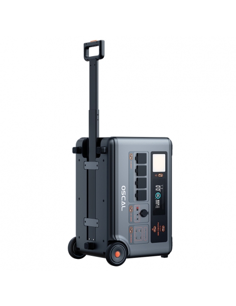 Oscal PowerMax6000 6000W Centrale Elettrica Portatile Batteria LiFePO4 Da 3600Wh A 57600Wh 14 Uscite