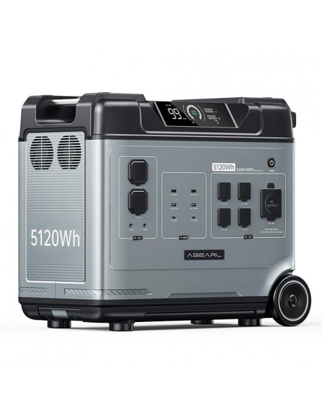 OUKITEL ABEARL P5000 Stazione Di Alimentazione Portatile Batteria LiFePO4 Da 5120Wh Uscita Da 2200 W UPS Da 2000 W