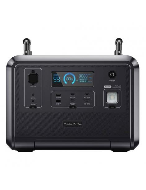 OUKITEL P1201E 960Wh 1200W Stazione Di Alimentazione Portatile Batteria LiFePo4 Ricarica Rapida In 1 5 Ore Luce LED