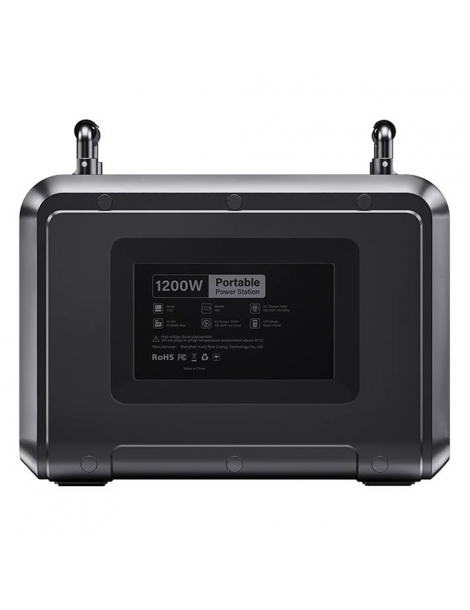 OUKITEL P1201E 960Wh 1200W Stazione Di Alimentazione Portatile Batteria LiFePo4 Ricarica Rapida In 1 5 Ore Luce LED