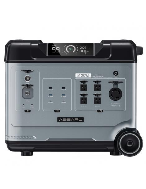 OUKITEL P5000 Pro Stazione di alimentazione portatile batteria LiFePO4 da 5120Wh uscita CA da 4000W