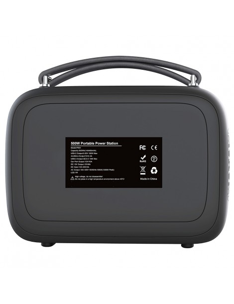 OUKITEL P501 505Wh / 500W Generatore Portatile Per Viaggi In Campeggio – Arancione