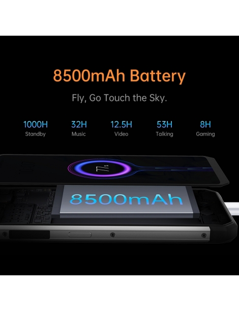 OUKITEl WP27 Smartphone Robusto 12GB 256GB