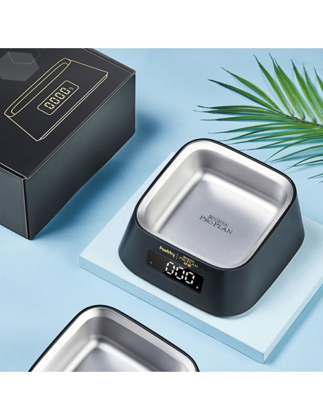 Pawbby Dosatore Intelligente Di Cibo Per Animali Con 4 Unità Di Pesatura Acciaio Inox 304 Registrazione Dei Pasti Su App