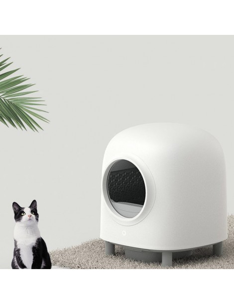 Petree Lettiera Per Gatti Completamente Automatica 2.0 App Telecomando Autopulente Protezione Di Sicurezza 0 25 Metri Quadri