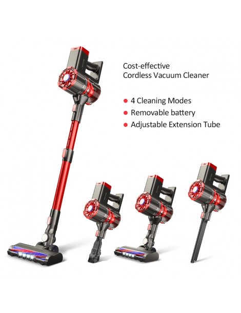 PRETTYCARE W100 Aspirapolvere A Batteria Aspirazione 20KPa