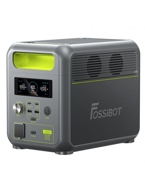 [Prevendita]FOSSiBOT F1200 1024Wh 1200W Stazione Elettrica Portatile + SP200 18V 200W Pannello Solare Pieghevole