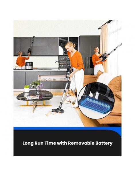 Proscenic DustZero S3 Aspirapolvere Cordless 30000Pa Aspirazione Stazione Di Svuotamento Automatico