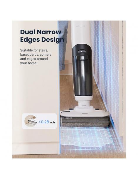 Proscenic F10 Aspirapolvere A Secco Senza Filo Autopulente Autoasciugante Serbatoio Dell'acqua Da 650 Ml