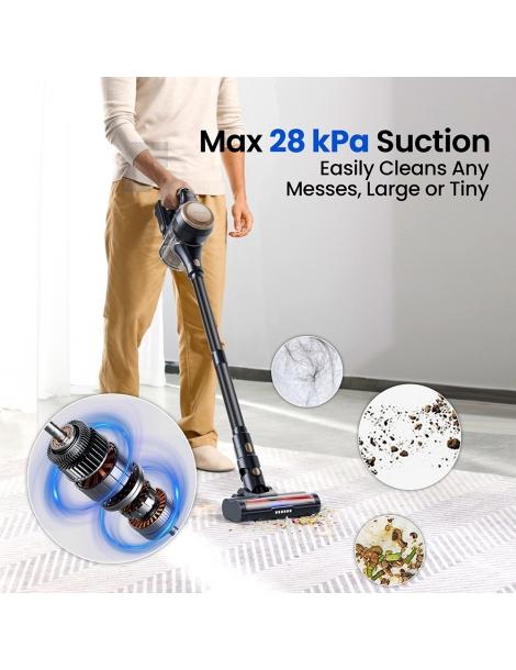 Proscenic P11 Lite Aspirapolvere Senza Fili Aspirazione 28kPa Autonomia 35min Schermo LED