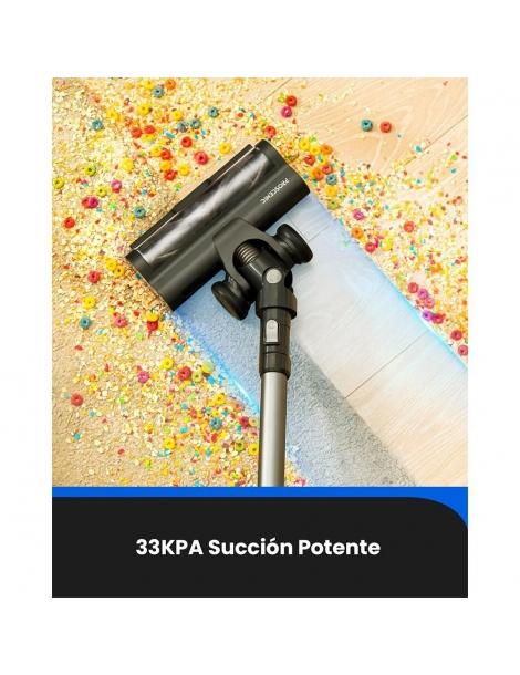 Proscenic P12 Aspirapolvere A Batteria Forte Aspirazione Da 33KPa Grande Pattumiera Da 1 2L Autonomia Di 60 Minuti