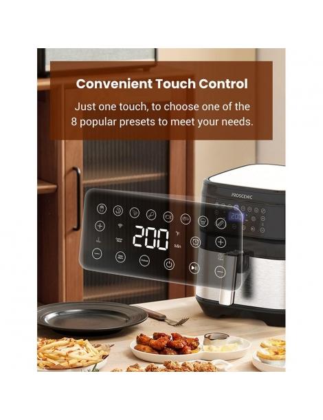 Proscenic T21 Smart Friggitrice Elettrica 1700W Senza Olio Padella Antiaderente