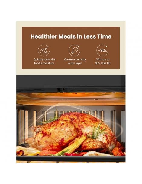 Proscenic T21 Smart Friggitrice Elettrica 1700W Senza Olio Padella Antiaderente