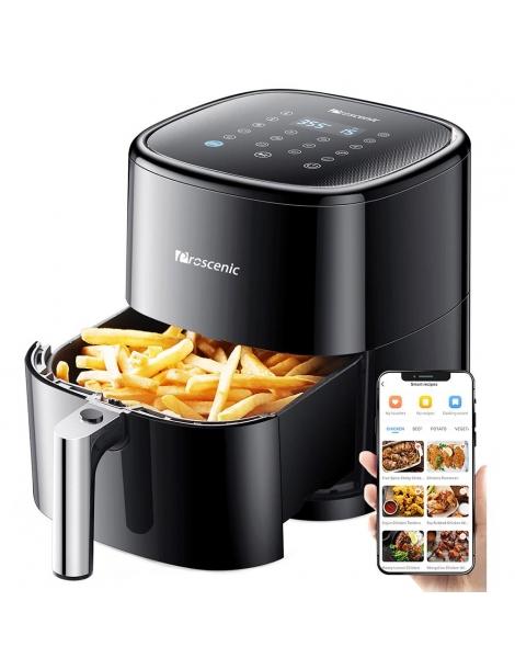 Proscenic T22 Friggitrice ad aria Capacità 5L 1500W con 13 preset Rivestimento antiaderente Tecnologia intelligente SuperDenoise