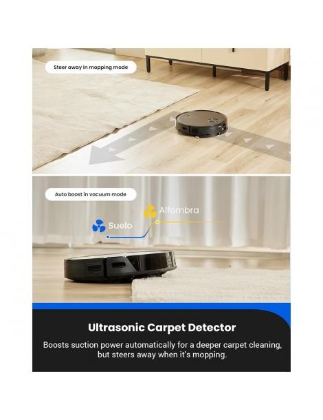 Proscenic V10 Aspirapolvere Robot Pulizia Dei Pavimenti Aspirazione Da 3000Pa Tappetino Vibrante Vibra 3000 Volte Al Minuto