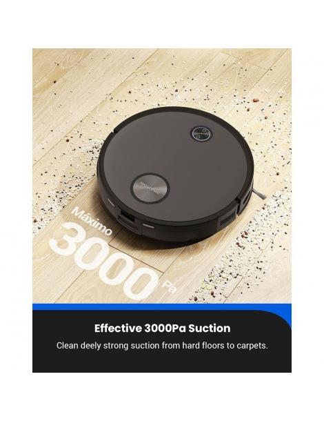 Proscenic V10 Aspirapolvere Robot Pulizia Dei Pavimenti Aspirazione Da 3000Pa Tappetino Vibrante Vibra 3000 Volte Al Minuto