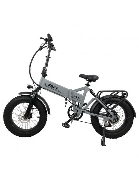 PVY Z20 Plus E-Bike Pieghevole Gomme Grasse 20*4.0in Motore 500W 14.5Ah Batteria- Grigio