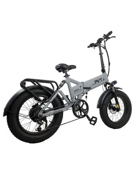 PVY Z20 Plus E-Bike Pieghevole Gomme Grasse 20*4.0in Motore 500W 14.5Ah Batteria- Grigio