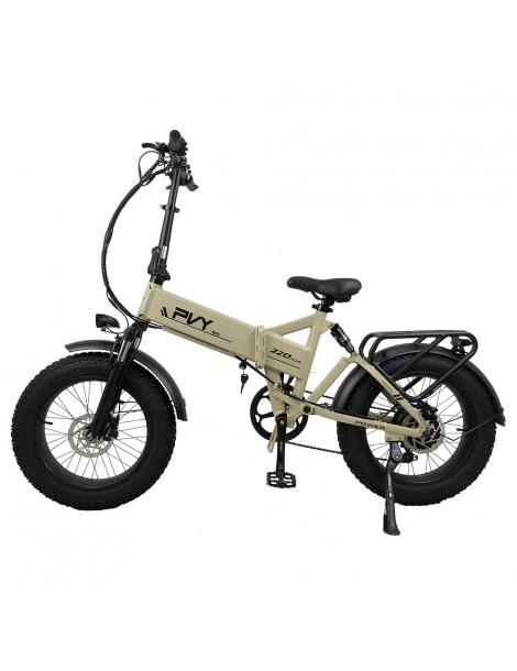 PVY Z20 Plus E-Bike Pieghevole Gomme Grasse 20*4.0in Motore 500W - Cachi
