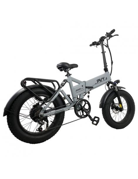 PVY Z20 Plus Pieghevole Fat Tires E-bike 1000W 16.5Ah-Grigio