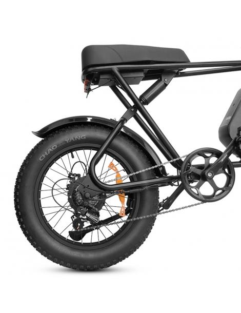 Q8 20*4 Pollici Fat Tire Off-road Electric Bike Motore 1000W Batteria 48V 17.5Ah Velocità Massima 55km/h
