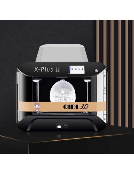 QIDI X-PLUS 2 Stampante 3D Di Livello Industriale Doppio Asse Z Touch Screen A Colori Da 4 3 Pollici 270x200x200mm