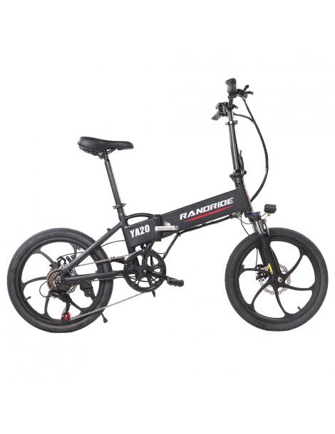 RANDRIDE YA20 Bici Elettrica Pieghevole 500W Motore 40km/h Velocità Massima 48V 12.8Ah Batteria 80-90 Autonomia Massima