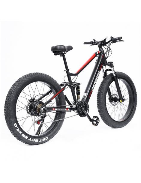 RANDRIDE YX90 Fat Tire Electric Bike 1000W Motore 48V 13.6Ah Batteria