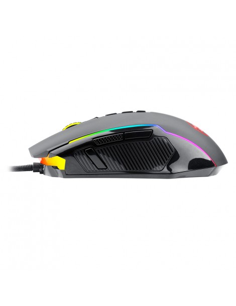 Redragon Mouse Da Gioco Cablato M910-K RGB 8000 DPI 9 Pulsanti Programmabili Con Pulsante Di Fuoco Rapido