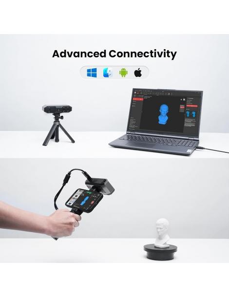 Revopoint MINI 2 Scanner 3D Precisione 0 02 Mm Risoluzione 2MP Velocità Di Scansione Fino A 16 Fps Edizione Avanzata