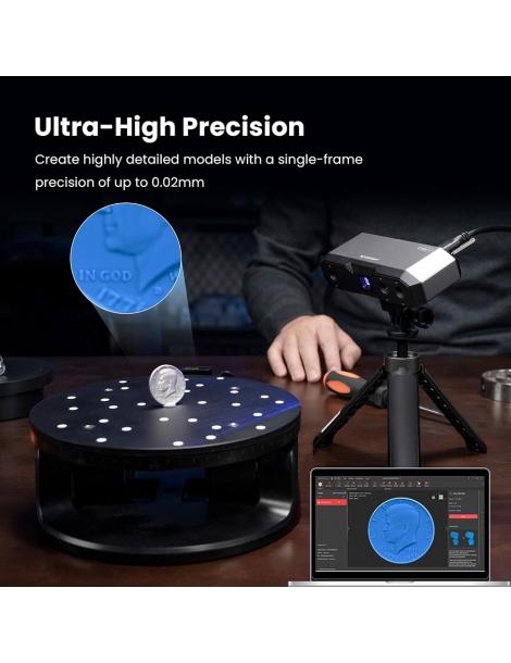 Revopoint MINI 2 Scanner 3D Precisione 0 02 Mm Risoluzione 2MP Velocità Di Scansione Fino A 16 Fps Edizione Standard