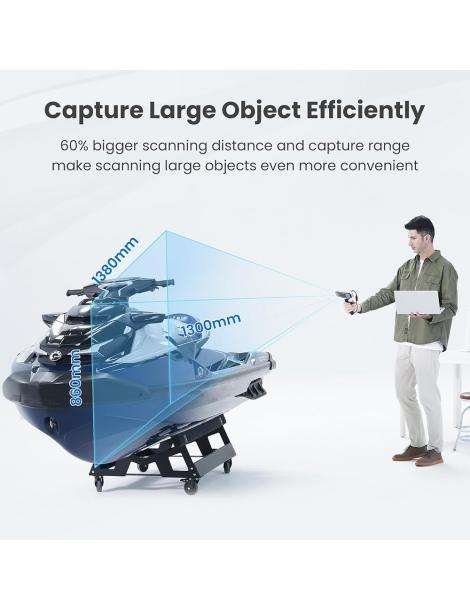 Revopoint RANGE 2 Scanner 3D Precisione 0 1 Mm Risoluzione 2MP Velocità Di Scansione Fino A 16 Fps