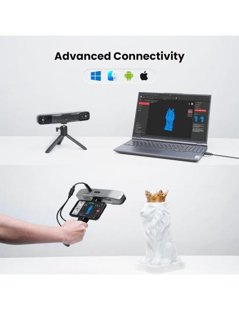 Revopoint RANGE 2 Scanner 3D Precisione 0 1 Mm Risoluzione 2MP Velocità Di Scansione Fino A 16 Fps