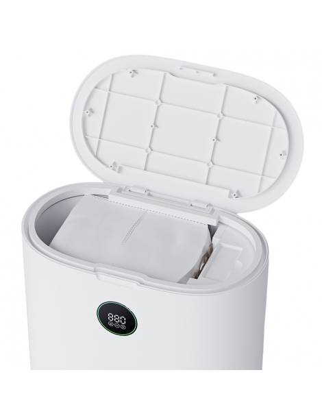 ROIDMI EVE MAX Robot Aspirapolvere Con Stazione Di Autosvuotamento Aspirazione Massima Di 5000Pa - Bianco